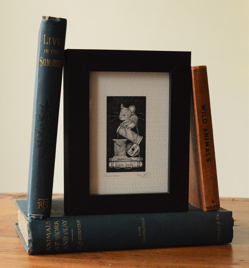 Loose Ends Mouse Print