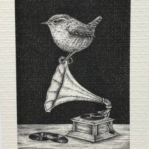 Wren Print - "Small But Loud"