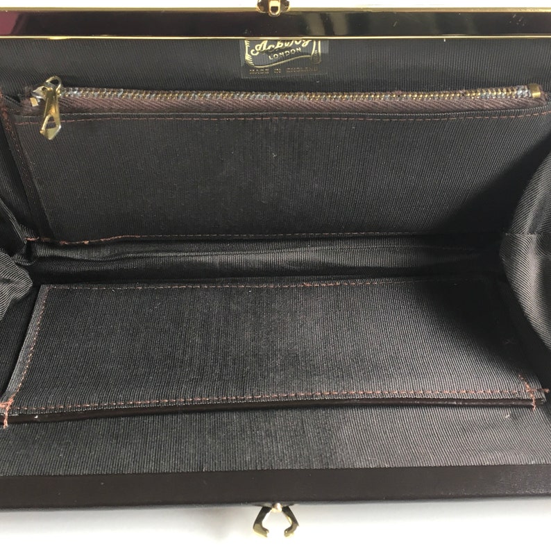70’s 70s Leather Snakeskin Patchwork Clutch By Morle main image 1