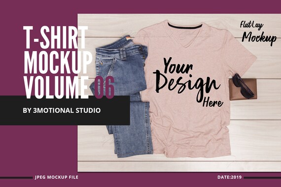 Neo T-Shirt Mockup Volume 06 Bella Canvas 3001 Shirt