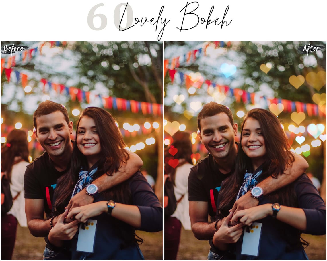 60 Lovely Bokeh lights Photo Effect Overlays Love Overlay image 6