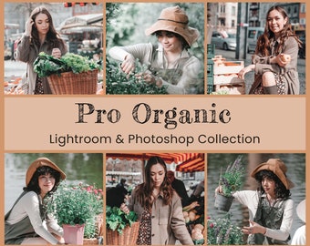 Organic Lightroom Presets Mobile Filter Instagram Photography Photoshop Presets Travel Photography Photo Presets Nature Preset Photo Editing