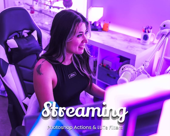 Streaming Photoshop Actions & LUTs: RGB Chroma Effects (Digital Download)