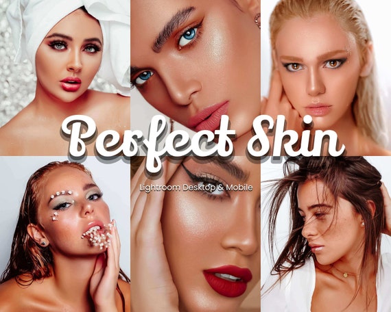 Skin Lightroom Presets, Portrait Retouching (Desktop & Mobile)