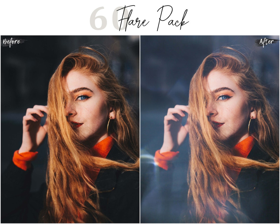 60 Flare Pack 02 lights Photo Effect Overlays Different image 4