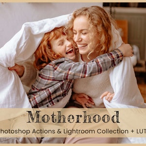 Motherhood Lightroom Presets: Warm Boho Mobile & Desktop Filters
