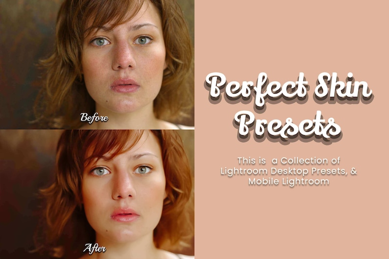 Enhance your portraits with 30 Perfect Skin Lightroom Presets for Desktop and Mobile. Achieve smooth skin, retouching, and aesthetic tones. Ideal for bloggers, influencers, and photographers. Choose from a variety of presets to create stunning images