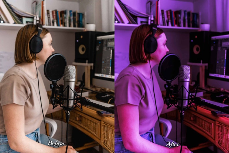 Before and After Posters showcasing stunning transformations with 40 Lightroom presets for desktop and mobile. Elevate your visuals and captivate your audience with professional editing tools.