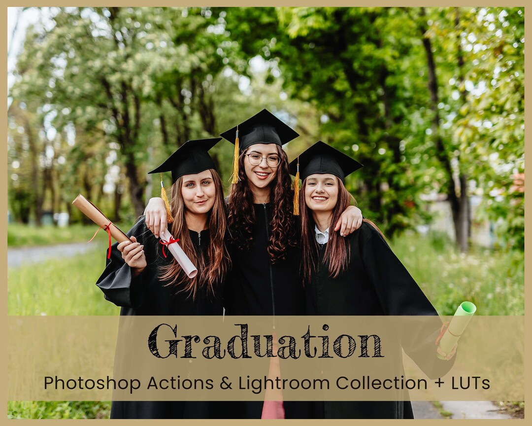 Graduation Lightroom Presets Desktop, Portrait Actions