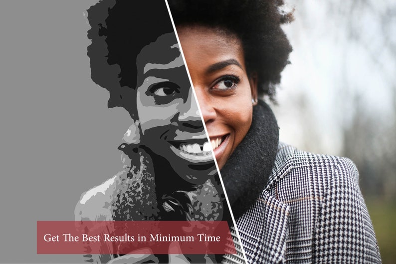 Monochromatic Pop Art action pic red black comic Etsy