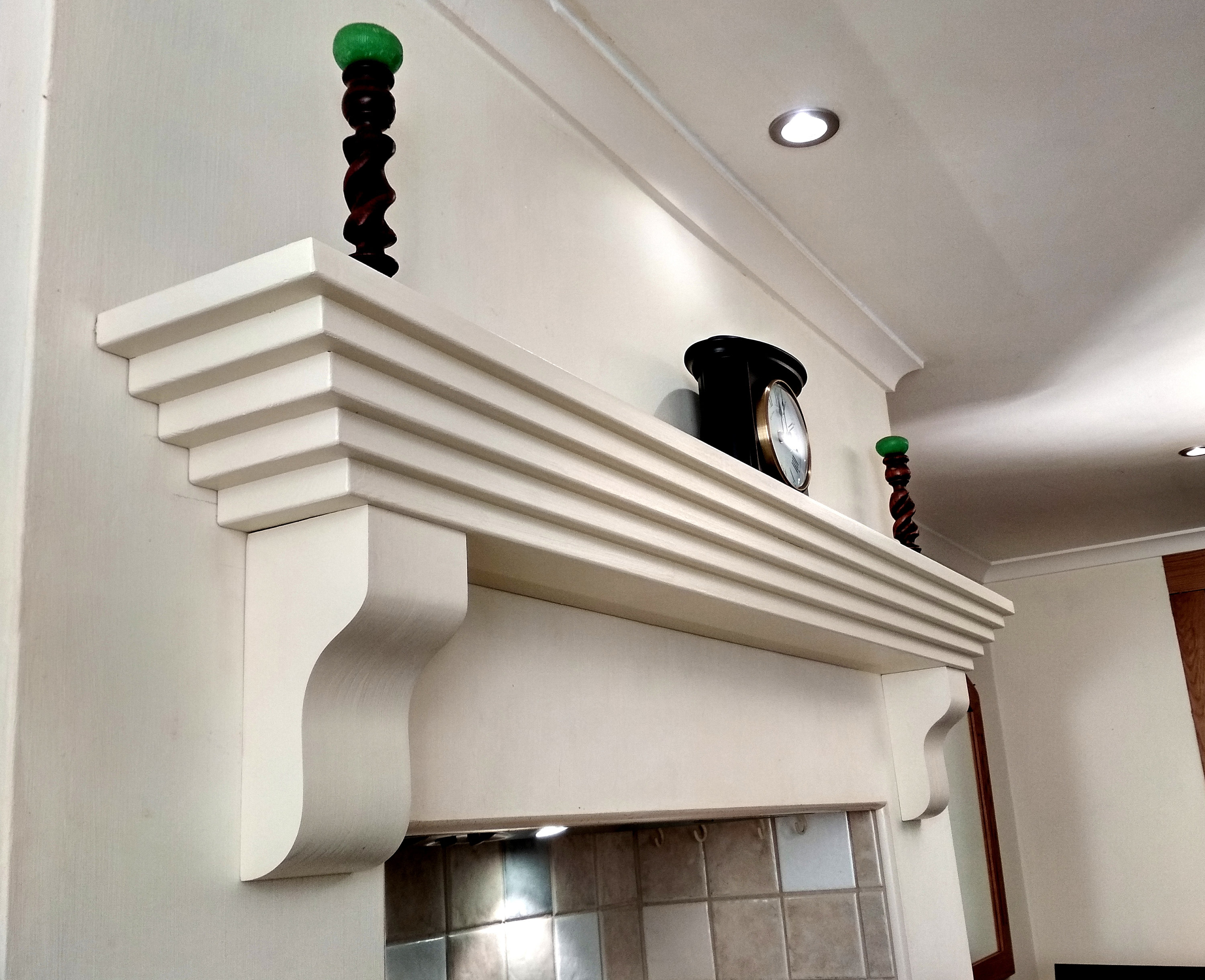 MODERN Style Mantel Shelf With or Without Corbels Solid Pine Etsy UK