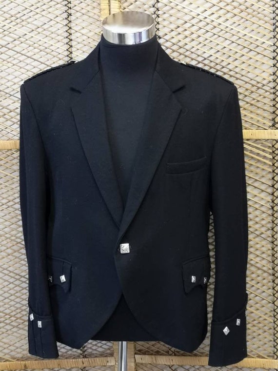 Traditional Scottish Prince Charlie Kilt Jacket