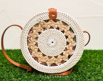 rattan bag circle