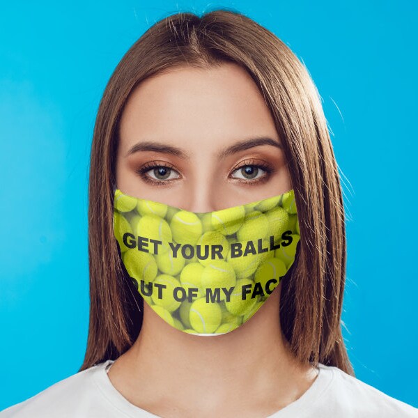 Tennis Face Mask Etsy