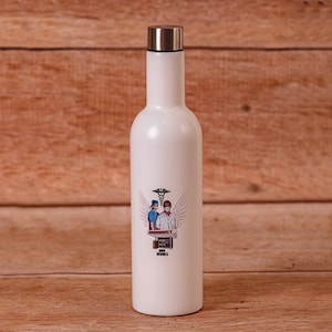 Healthcare Medical Hero&#39;s 25 OZ Double Wall Insulated Travel Water Beer Wine Gift