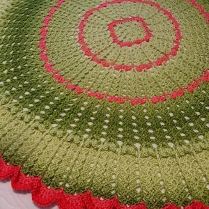 New. Lime & Berry Bloom Blanket Pattern PDF. Blanket Afghan pattern, DIY PDF Download, Crochet Blanket Pattern Tutorial.