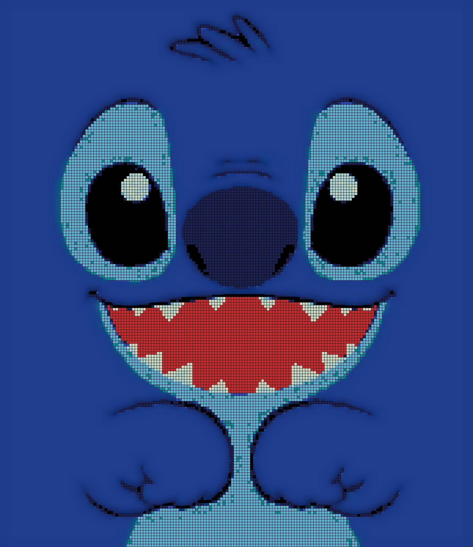 Character Graphgan Crochet Blanket Pattern, Character: Blue Graphgan PDF - Etsy