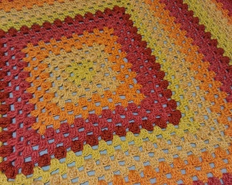 Textured Granny Pattern PDF Download Blanket, Diy Afghan Pattern, PDF Download File or Hardcopy, Crochet Blanket Pattern.