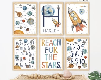 Pip+Phee Outer Space Solar System Collection (White) - Choose 1 or up to 6 as Set