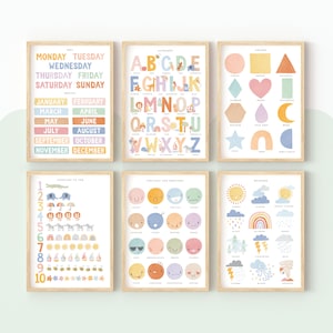 Pip+Phee Clever Cookie Alfabeto educativo y colección de aprendizaje: elija 1 o hasta 6 como conjunto