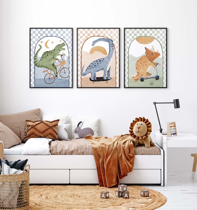 Digital File of Pip+phee Dinosaur Riders Arch Set of 3 - Printable ...