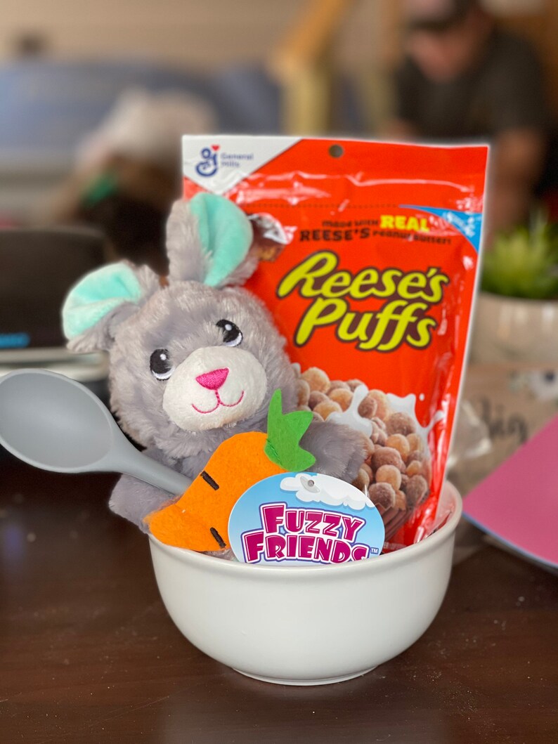 Some Bunny Cerealsly Loves You Custom Cereal Bowls Easter Etsy