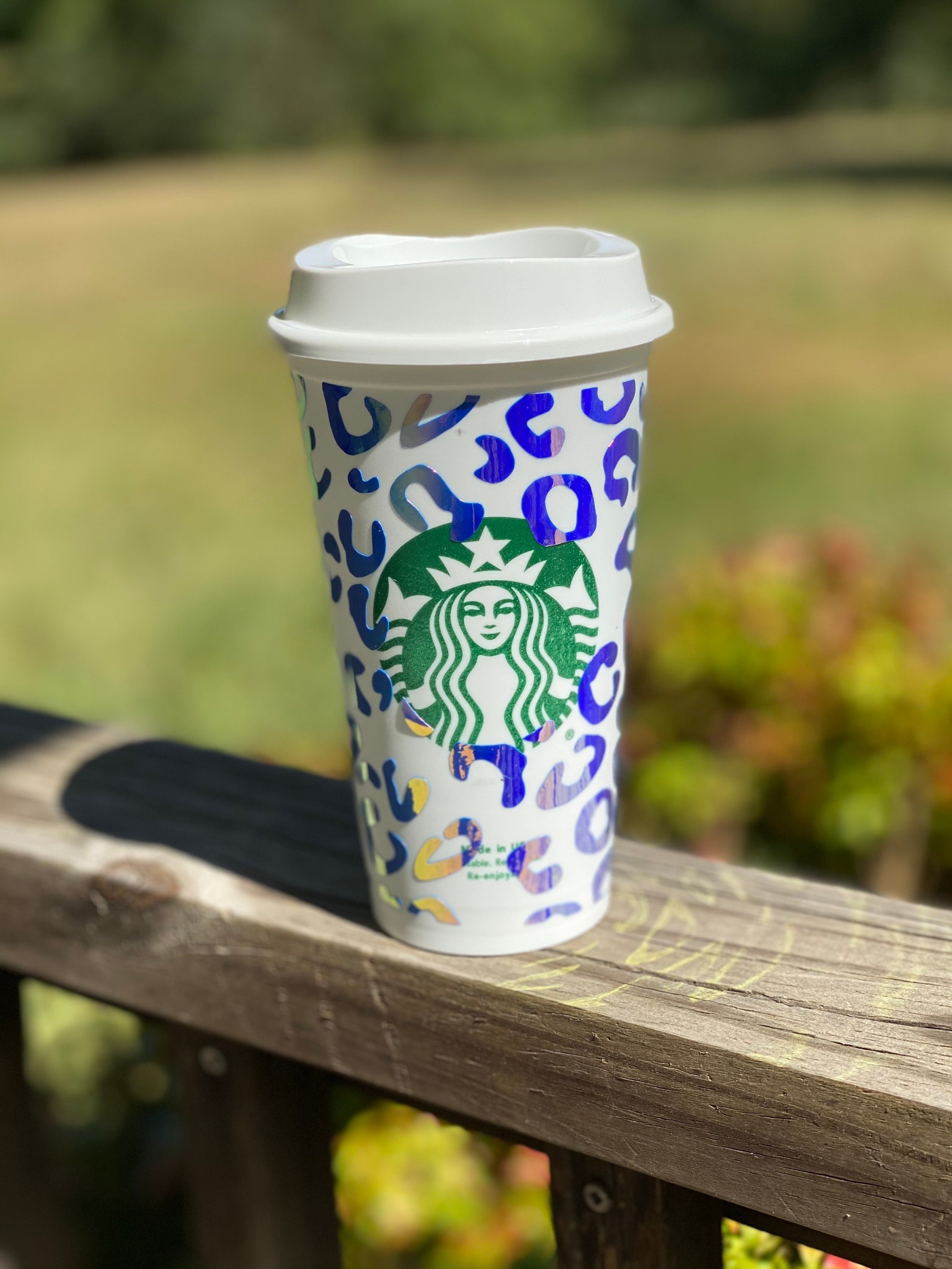 Personalized 16oz Starbucks Cup BPA FREE reusable tumbler / Etsy.de