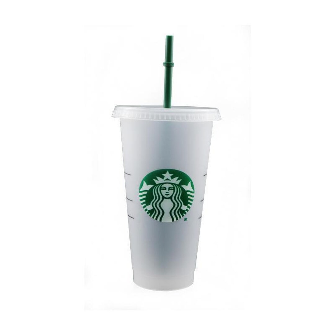 5 Plain Starbucks Cold Cups Pack of 5 Starbucks Cups Bulk Starbucks