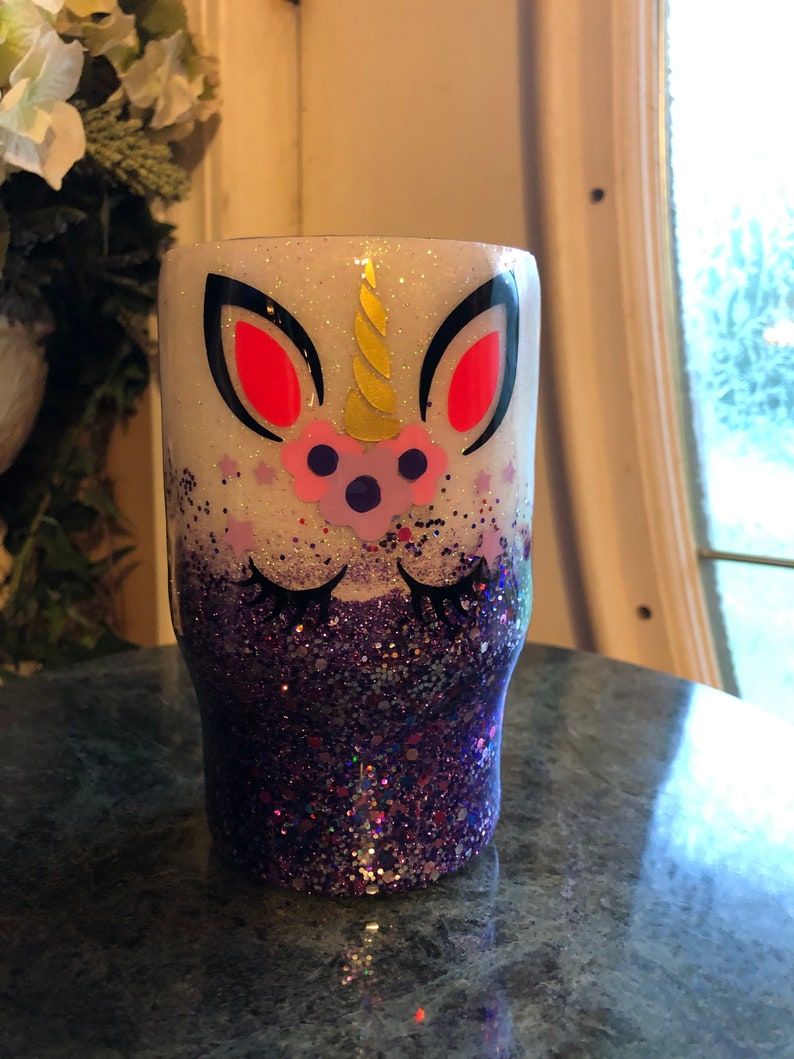 Personalized Kids Cup Unicorn Tumbler