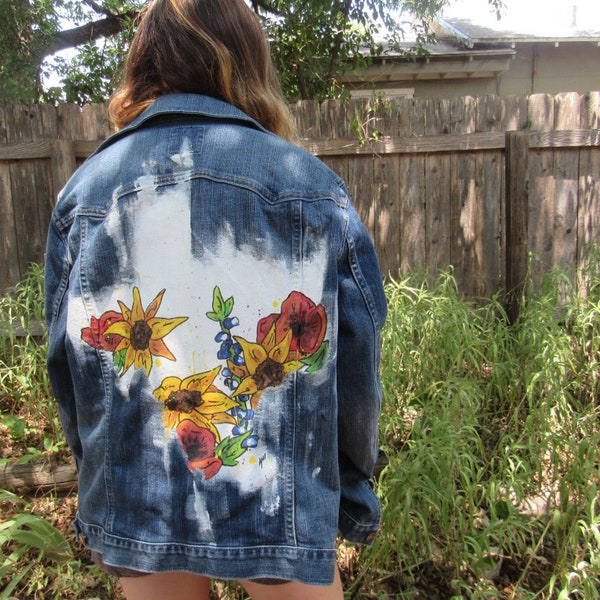 Your Closet Hand-Painted Jean Jackets/Other Clothing (READ DESCRIPTION)