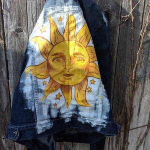 Your Closet Hand-painted Jean Jackets/other Clothing READ - Etsy