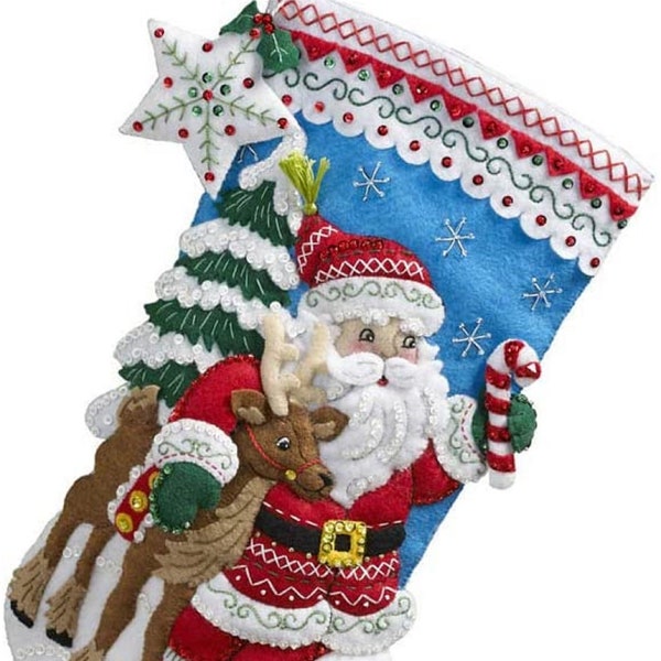 Bucilla Stocking Kit Etsy