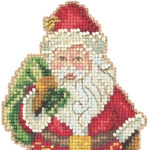Mill Hill 2020 Jim Shore Beaded Cross Stitch Kit ~ Gift Bearing Santa ~ JS202015