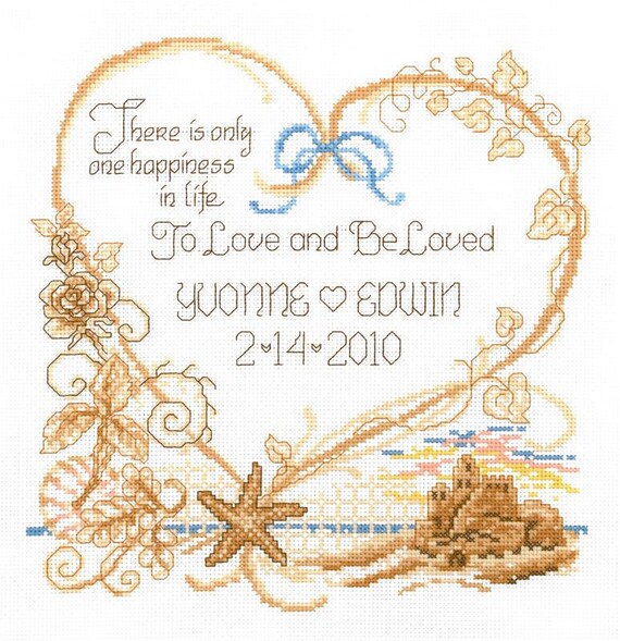 Ursula Michael Imaginating Cross Stitch kit ~ Seaside Wedding ~ 2697K
