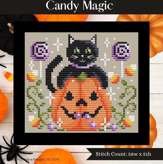 Shannon Christine Designs Counted Cross Stitch Pattern Booklet ~ Candy Magic
