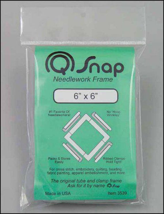 Q-Snap 6" x 6" Needlework Frame #3539 by Yarntree