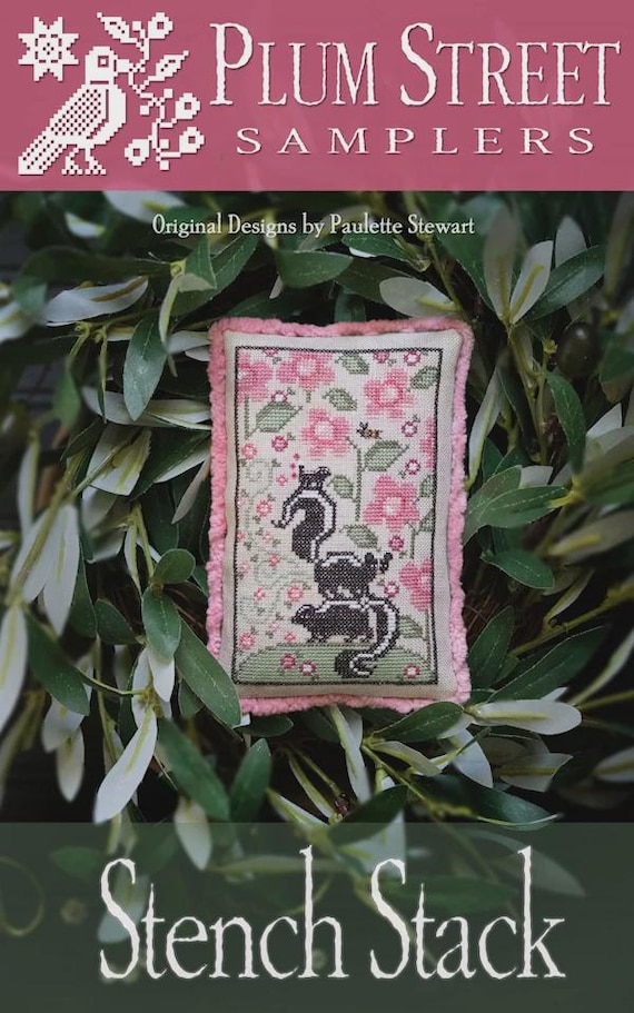 Stench Stack by Plum Street Samplers Counted Cross Stitch Pattern