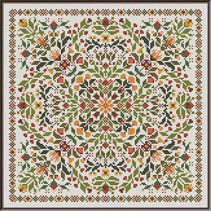 Spice Counted Cross Stitch Pattern by CM Designs /  Carolyn Manning Designs