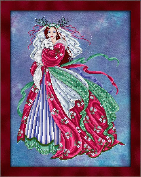 The Winter's Gift Counted Cross Stitch Pattern by Joan Elliott Design