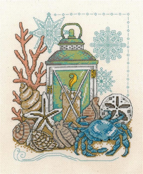 Seaside Light Counted Cross Stitch Chart by Diane Arthurs