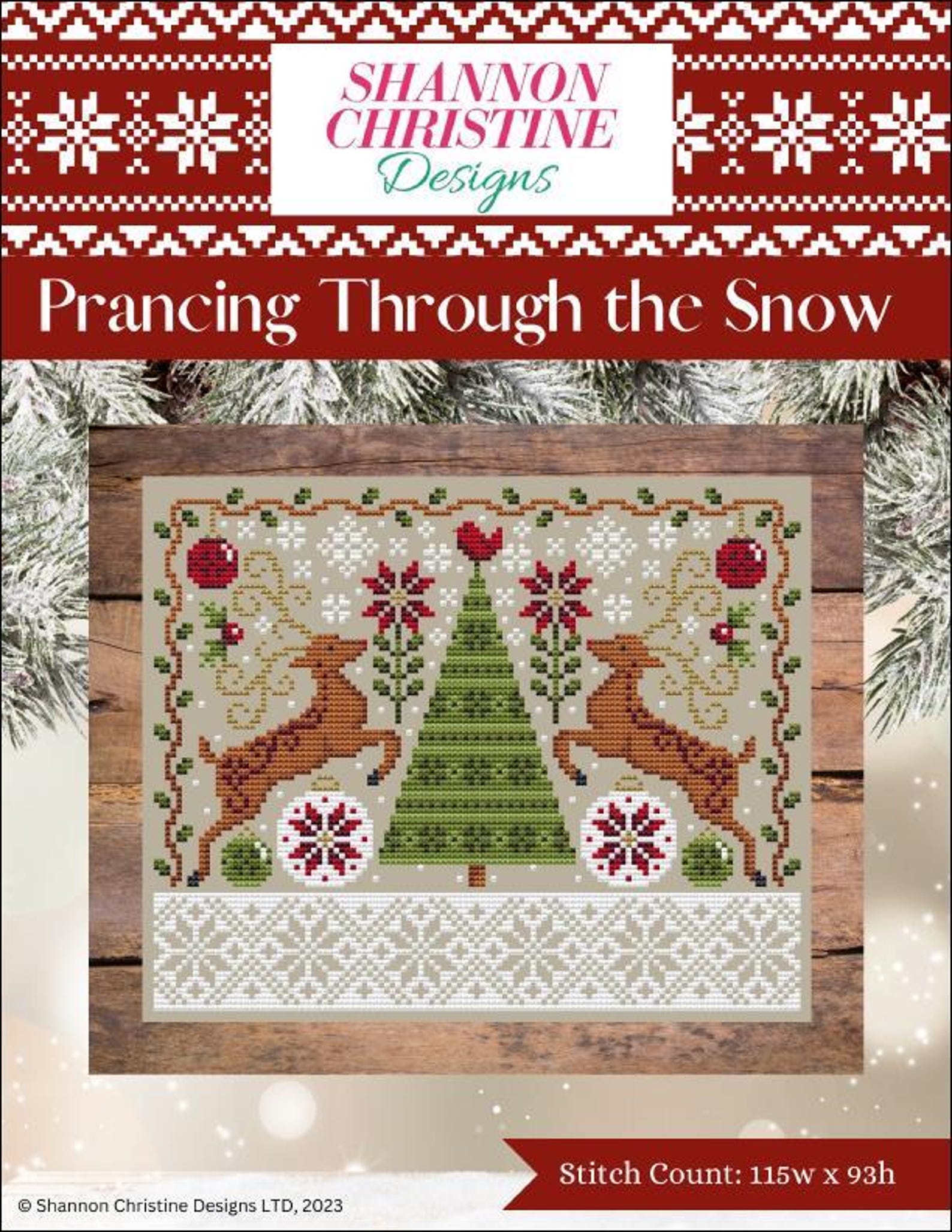 Shannon Christine Designs Counted Cross Stitch Pattern ~ Prancing ...