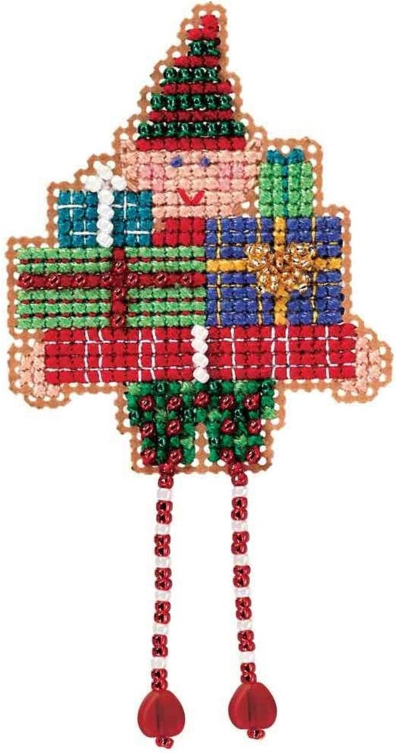 Mill Hill 2012  Winter Holiday Beaded Cross Stitch Kit ~ Oli Elf ~