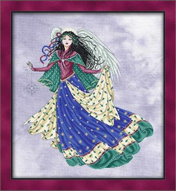 Christmas Starlight Counted Cross Stitch Pattern by Joan Elliott Design
