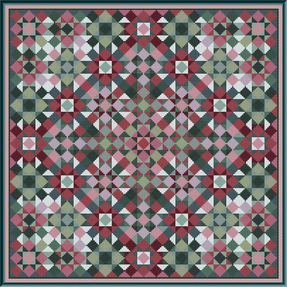 Winterberry The Shooting Star Collection Counted Cross Stitch Pattern by CM Designs /  Carolyn Manning Designs