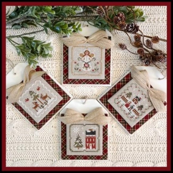 Winter Petites Counted Cross Stitch Pattern by Little House Needleworks - Printed pattern ~