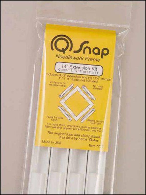 Q-Snap 14" Needlework Frame Extension Kit  #7735 by Yarntree