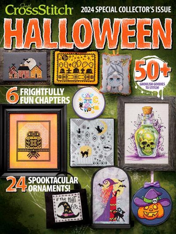 Just Cross Stitch 2024 Special Halloween Collector's Issue