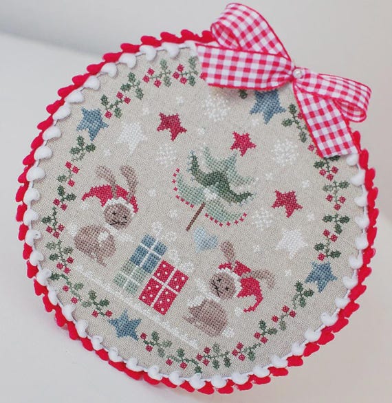 Esprit de Noel ~ Christmas Spirit Collection Tralala Counted Cross Stitch Pattern ~ printed pattern ~