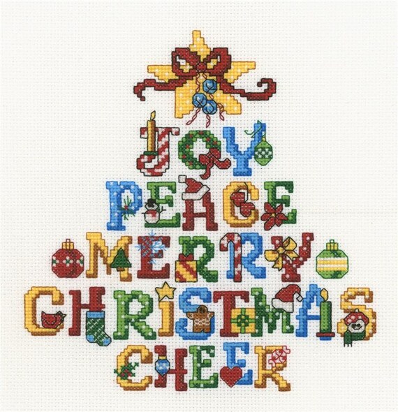 Joy Tree Counted Cross Stitch Pattern by Ursula Michael