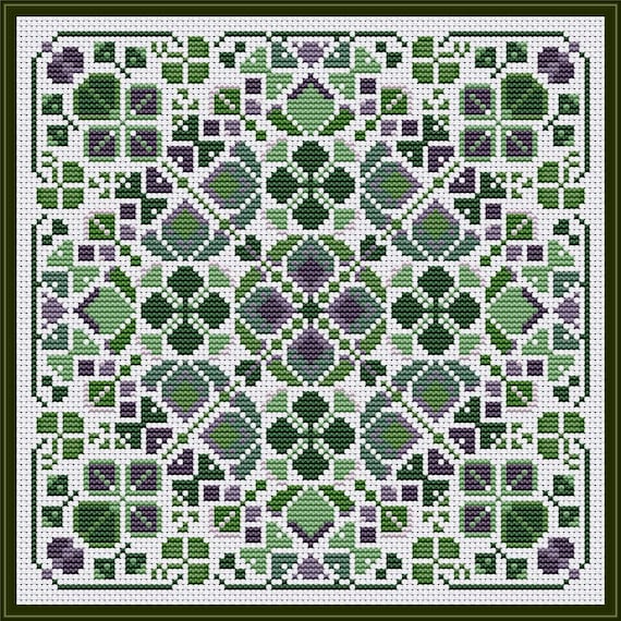 Succulents Counted Cross Stitch Pattern by CM Designs /  Carolyn Manning Designs